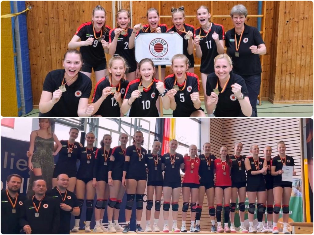 DSC-Nachwuchs Talente Deutsche Meisterschaften Vize Meister und Bronze Medaille