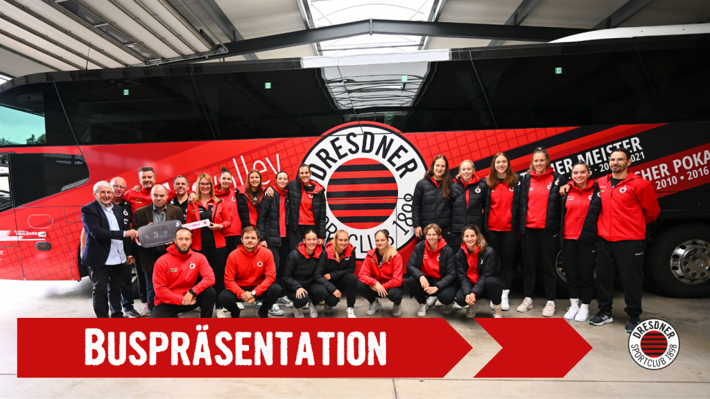 Mit dem neuen DSCVOLLEY Mannschaftsbus zum Turnier nach Conegliano