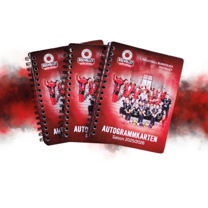 Fanshop Autogrammkartenbooklet