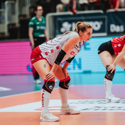 #1 Patricia Nestler (match-worn Trikot weiß, Saison 2024/25)