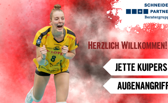 Neuverpflichtung Jette Kuipers