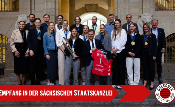 Empfang in der Sächsischen Staatskanzlei