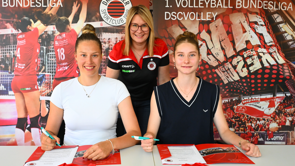 Profiverträge für Mette Pfeffer und Terese Ziegenbalg