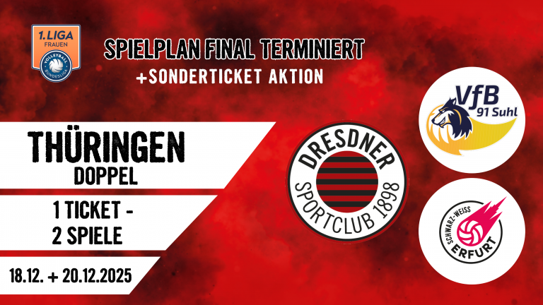 VBL-Spielplan 2025/2026 final terminiert