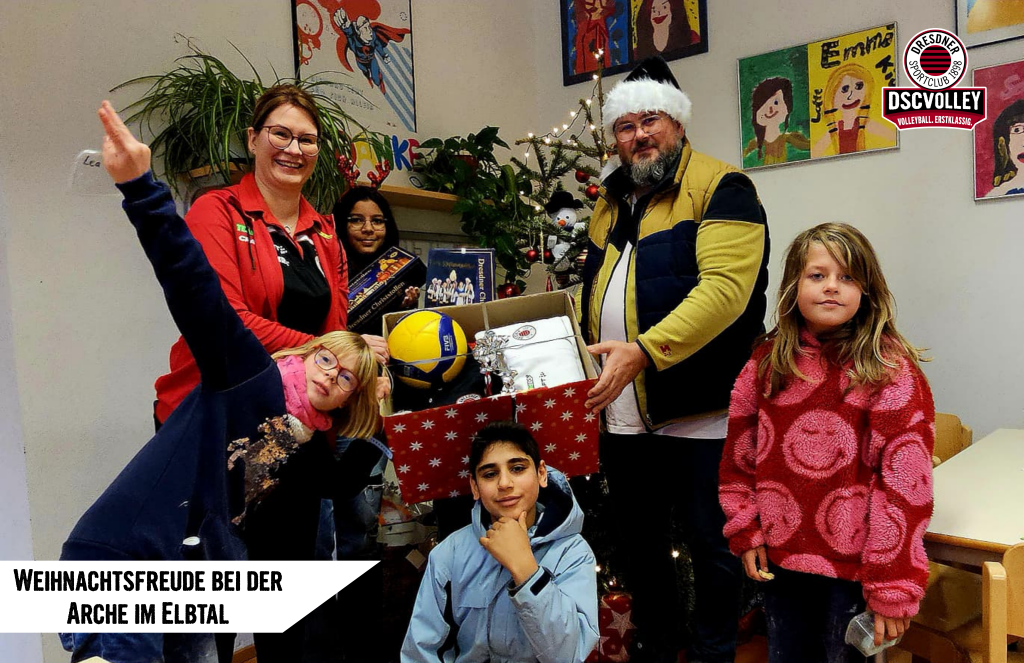 Weihnachtsfreude bei der Arche im Elbtal