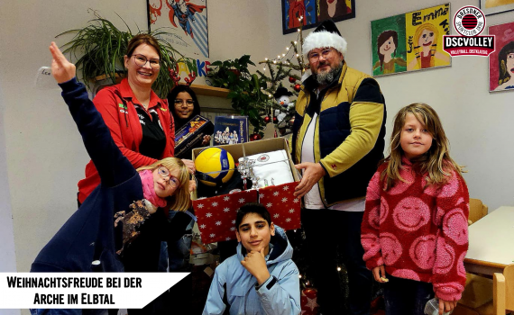 Weihnachtsfreude bei der Arche im Elbtal