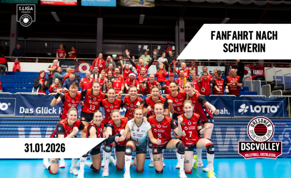 Fanfahrt nach Schwerin