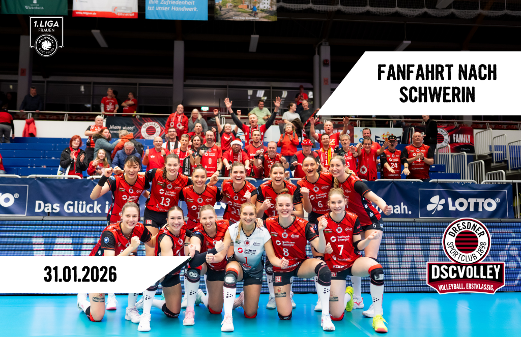 Fanfahrt nach Schwerin