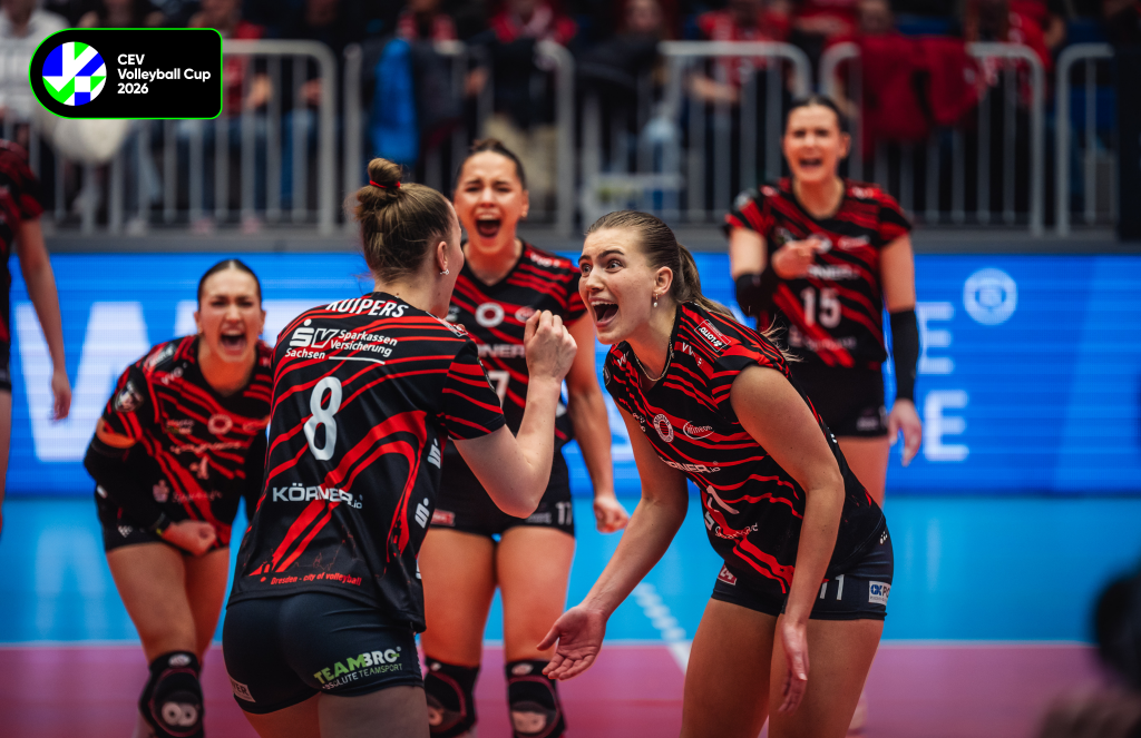 DSCVOLLEYs schaffen perfekte Ausgangsposition