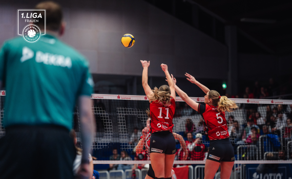 Volleyball im Doppelpack