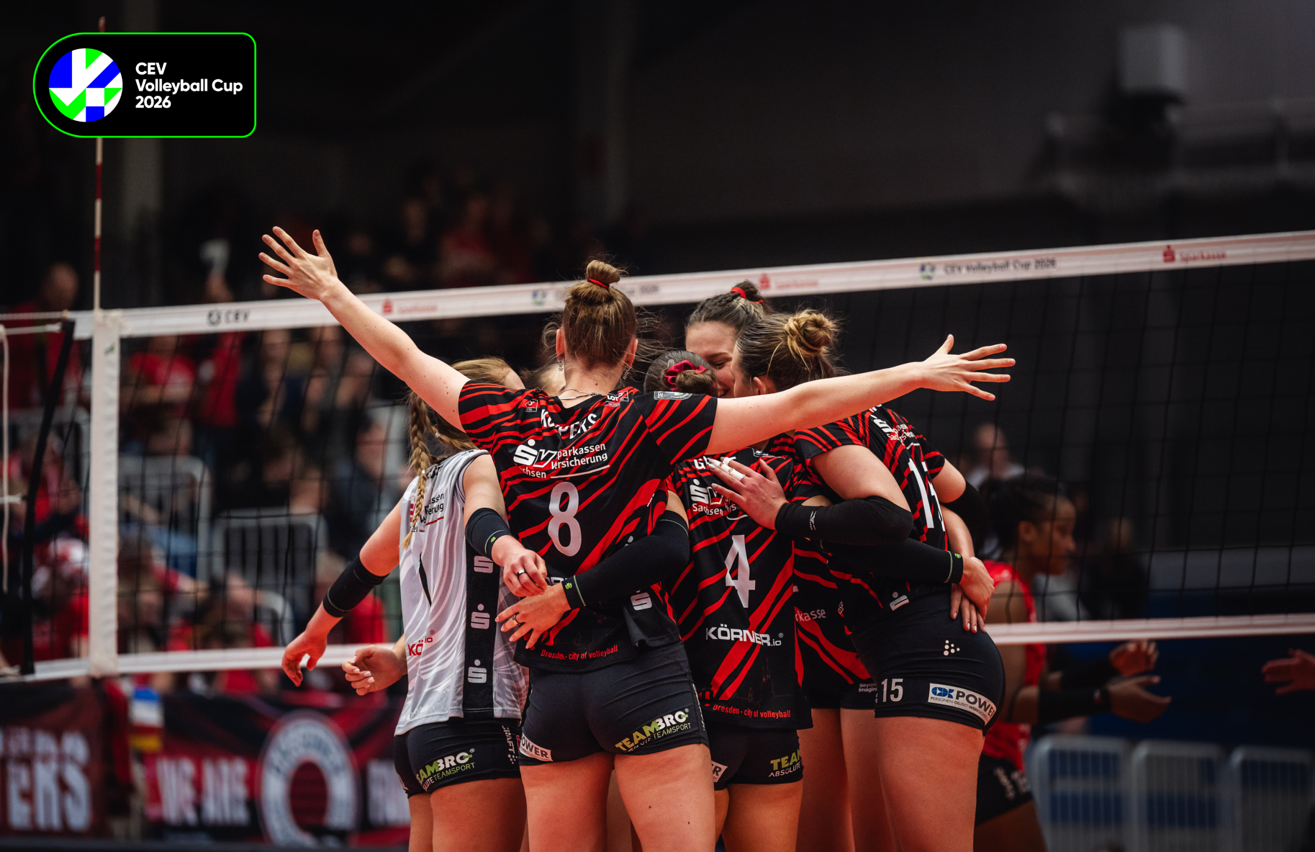 DSCVOLLEYs ziehen ins CEV Cup Halbfinale ein und treffen auf Chieri ’76