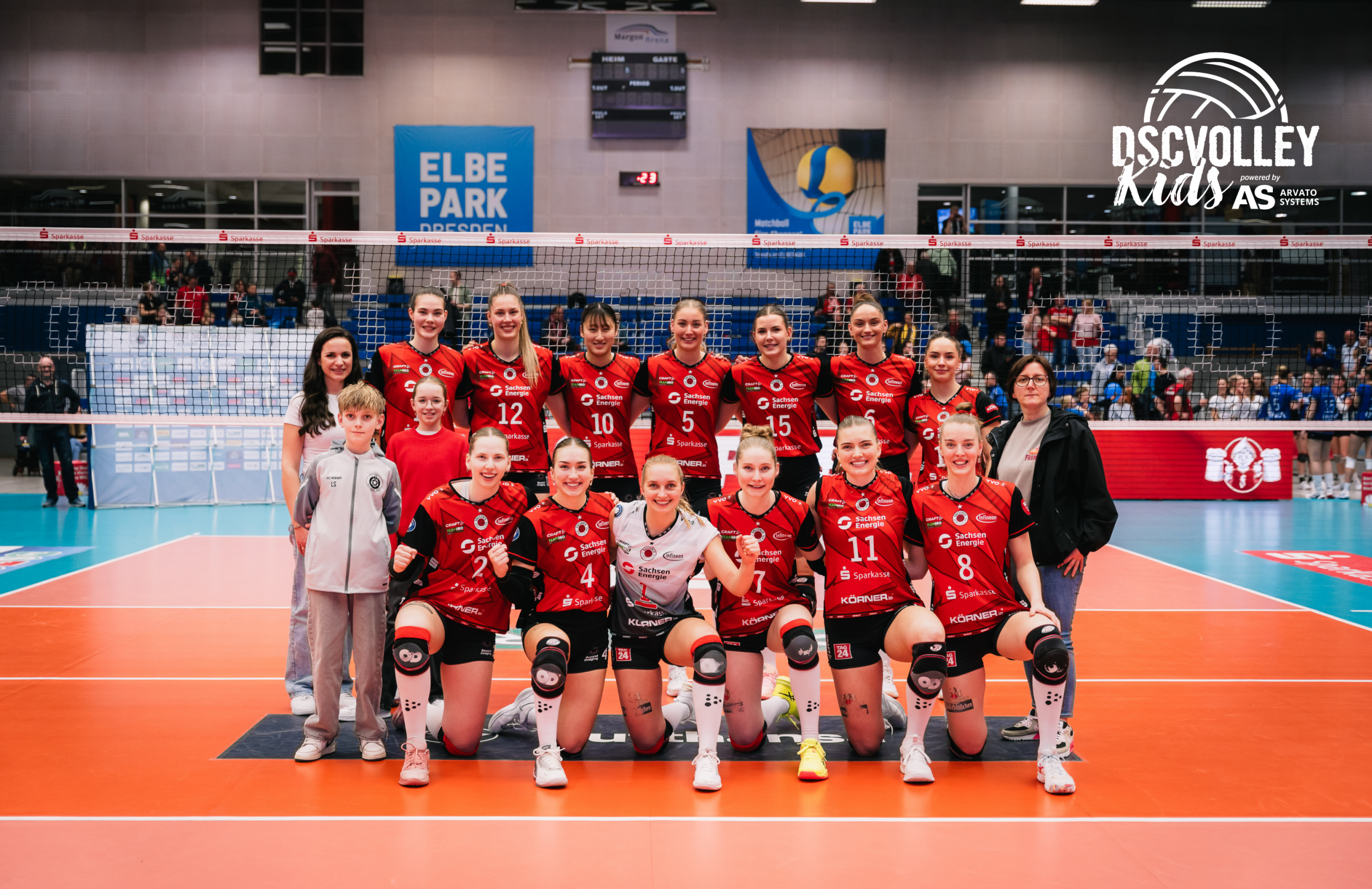 DSCVOLLEY Kids powered by Arvato Systems: Besonderes Heimspielerlebnis