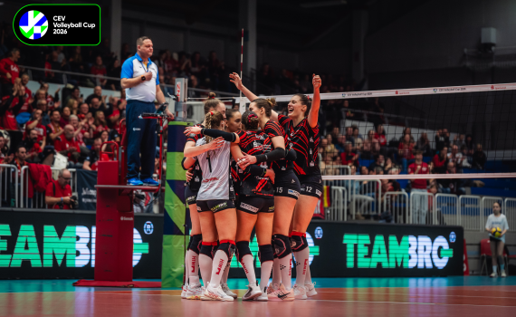 Kampf um den Finaleinzug: DSCVOLLEYS treffen im CEV-Cup-Halbfinale auf Chieri