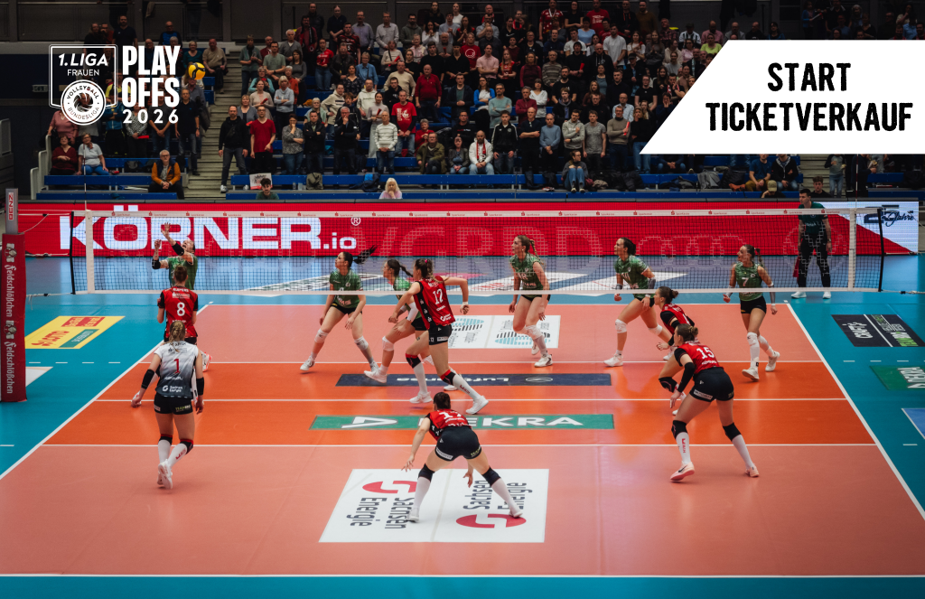 DSCVOLLEY startet Ticketverkauf für das Play-off-Viertelfinale 2026