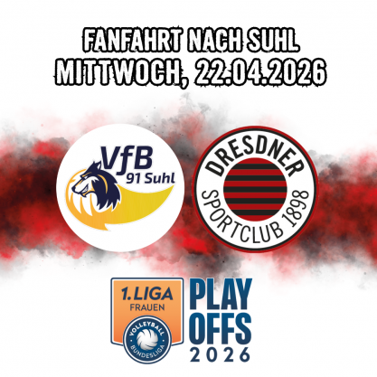 Fanfahrt Play-off Finale, Spiel 3 in Suhl *inkl. Ticket*