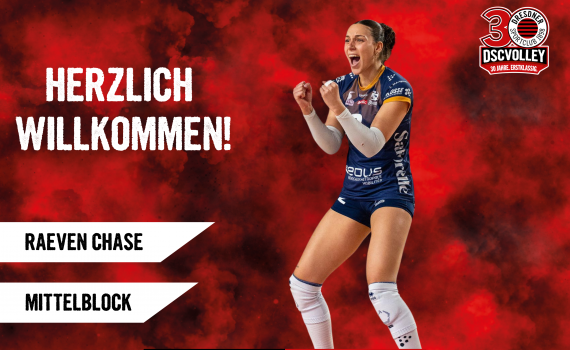 Verstärkung für den Mittelblock: DSCVOLLEYs verpflichten Kanadierin Raeven Chase