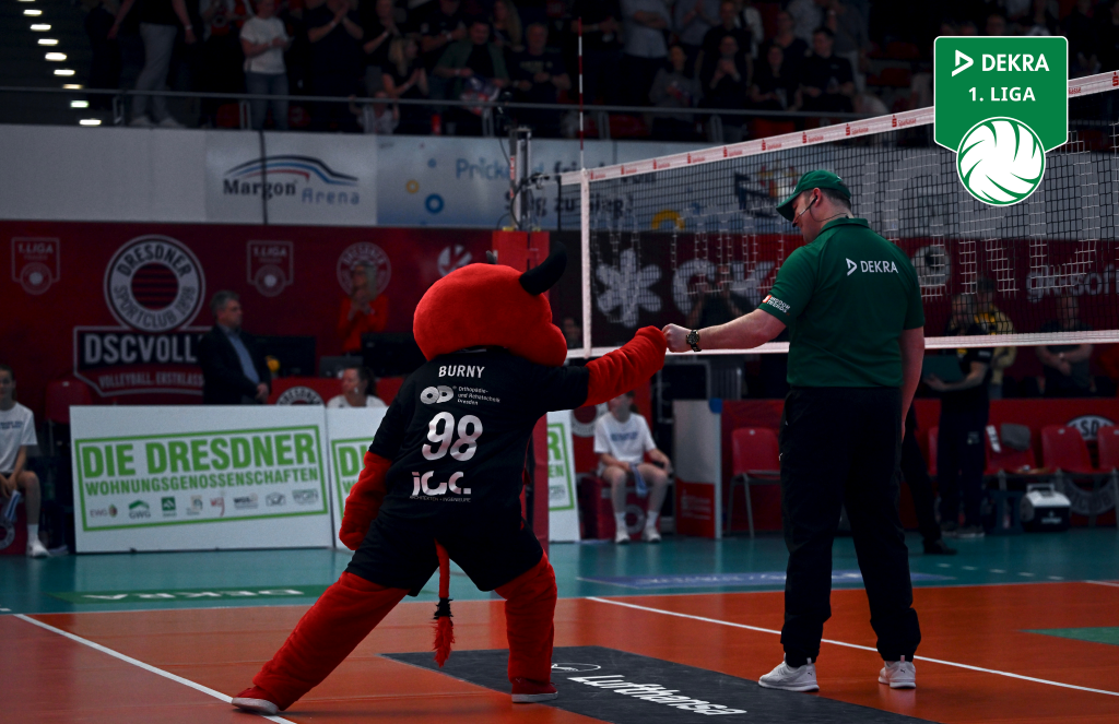 Großartige News für die Liga: DEKRA wird neuer Namenssponsor der 1. Volleyball Bundesliga Frauen