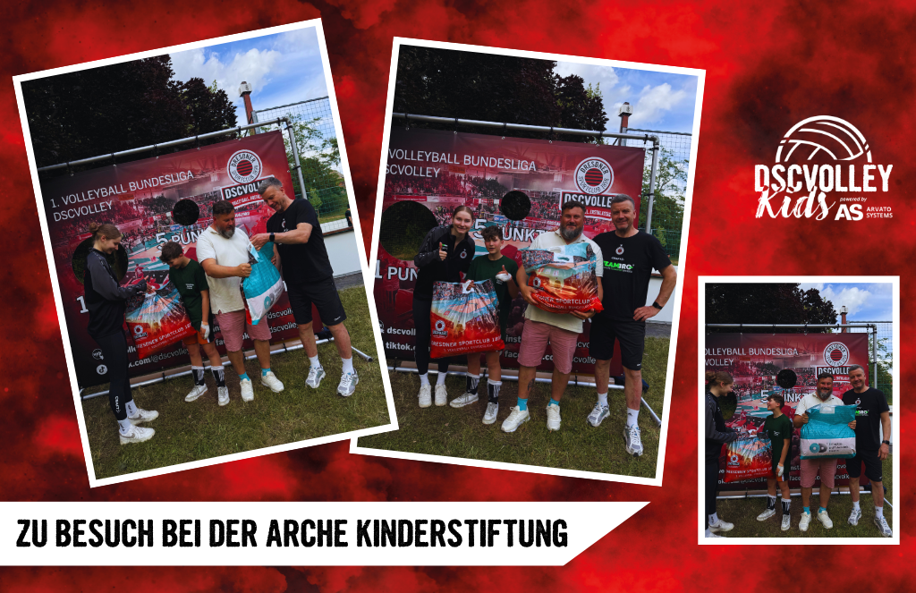 Rückblick auf eine besondere Aktion: DSCVOLLEYKids zu Besuch in der Arche Meißen