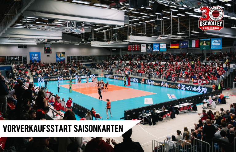 Neues Kapitel, gleiche Leidenschaft: Der Vorverkauf für die Saisonkarten 2026/27 startet!