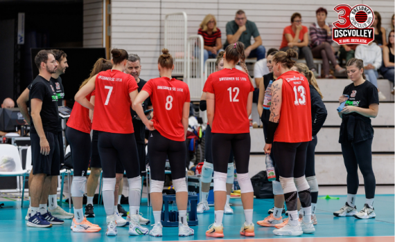 Platz 2 beim Vorbereitungsturnier: DSCVOLLEYs zeigen viel Potenzial