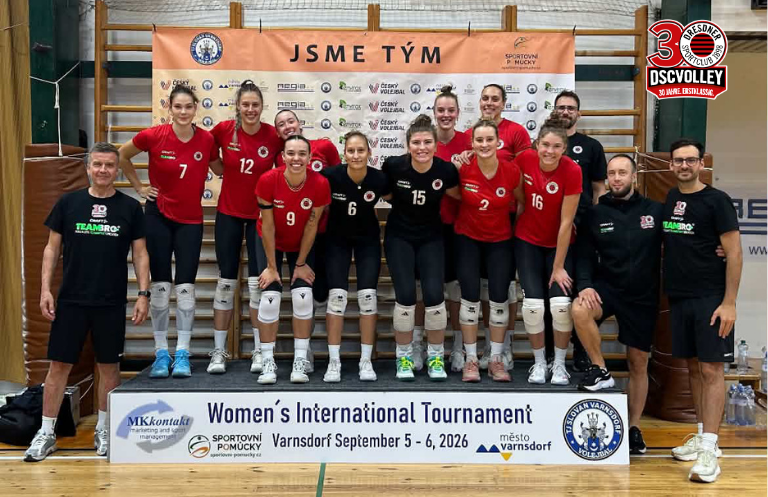 Erste Standortbestimmung: DSCVOLLEYs sammeln wertvolle Spielpraxis im Testspiel-Doppel
