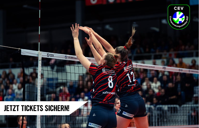 CEV Champions League: DSC Volleys empfangen Europas Elite in der Cyberport Arena – Ticket-Vorverkauf gestartet!