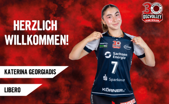 Nach Nestler-Saisonaus: DSCVOLLEYs verpflichten Katerina Georgiadis