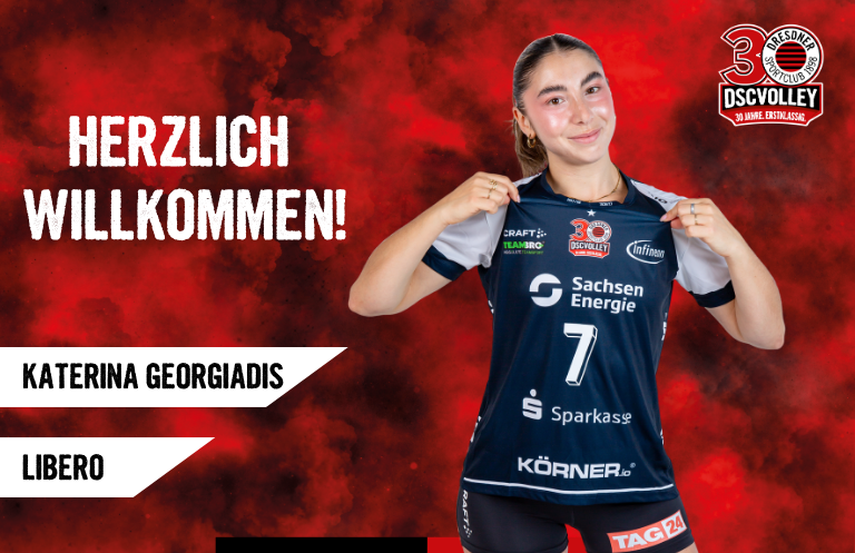 Nach Nestler-Saisonaus: DSCVOLLEYs verpflichten Katerina Georgiadis