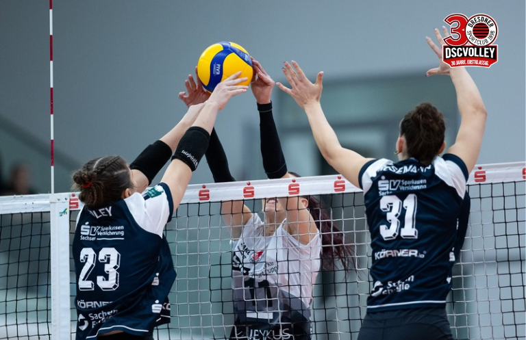 DSCVOLLEYS müssen sich in Erfurt geschlagen geben