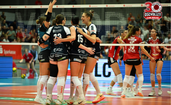 DSCVOLLEYs empfangen Flacht: Ein Spieltag in Gedenken an Wolfgang Söllner