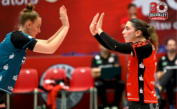 DSCVOLLEYS gegen Supercup-Sieger Suhl