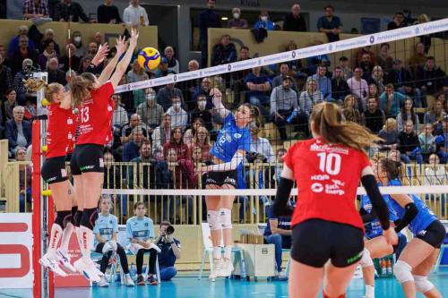Volleyball-Bundesliga, Saison 2022-2023, VC Wiesbaden-DSC am 19.11.2022
