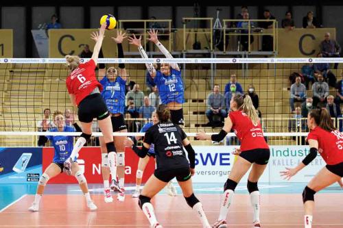 Volleyball-Bundesliga, Saison 2022-2023, VC Wiesbaden-DSC am 19.11.2022