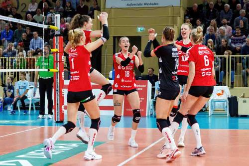 Volleyball-Bundesliga, Saison 2022-2023, VC Wiesbaden-DSC am 19.11.2022